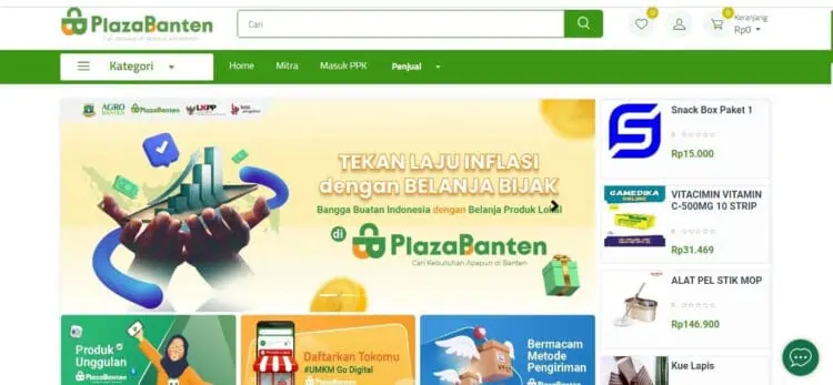 Marketplace Plaza Banten, Mudahkan Pelaku UMKM Kota Tangerang Berjualan Secara Daring