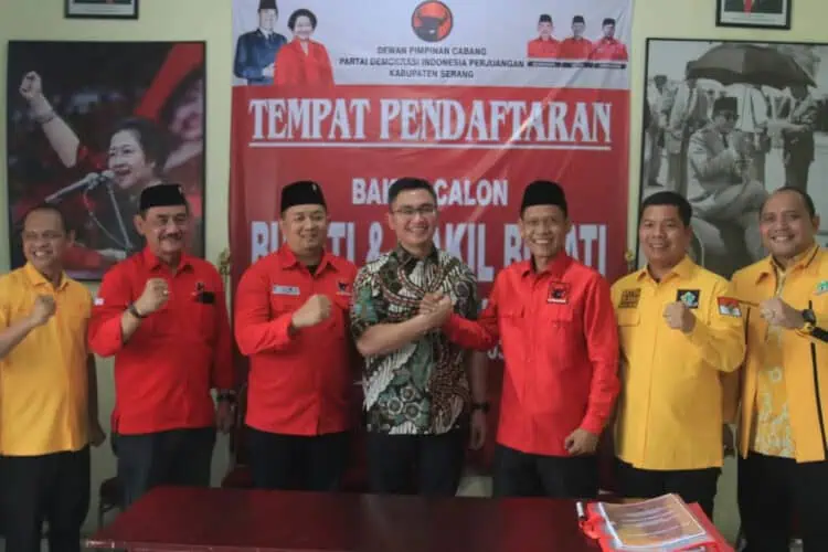 Ketua DPC PDIP Kabupaten Serang Sebut Andika Orang Pertama yang Mengembalikan Berkas Pendaftaran 