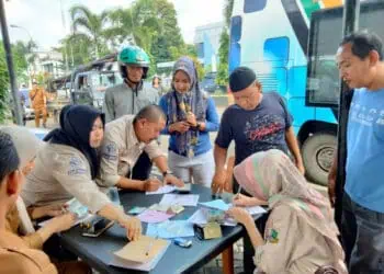 Nunggak Pajak, Puluhan Kendaraan di Pandeglang Terjaring Razia