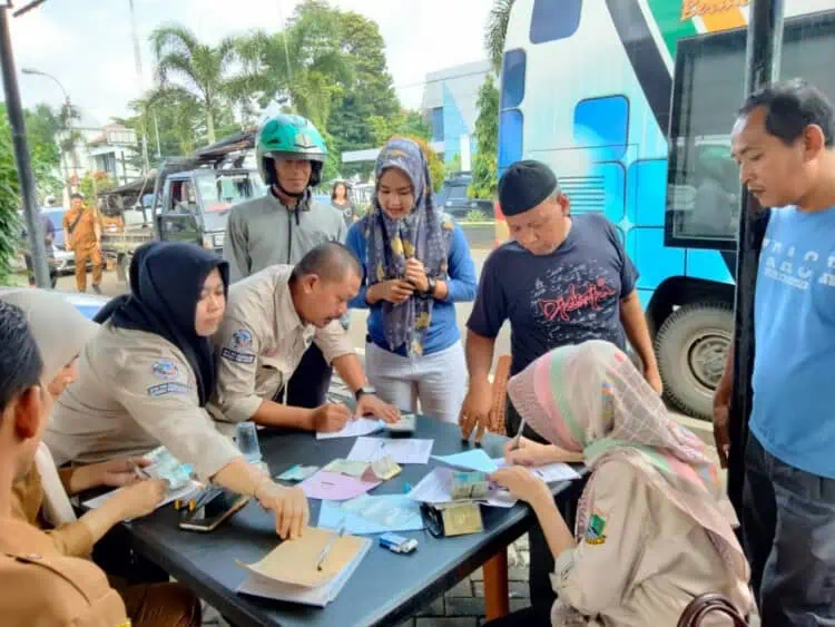 Nunggak Pajak, Puluhan Kendaraan di Pandeglang Terjaring Razia