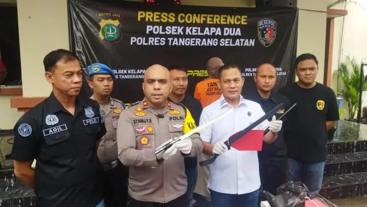 Pembunuhan Penjaga Toko di Kelapa Dua Dilakukan Spontan