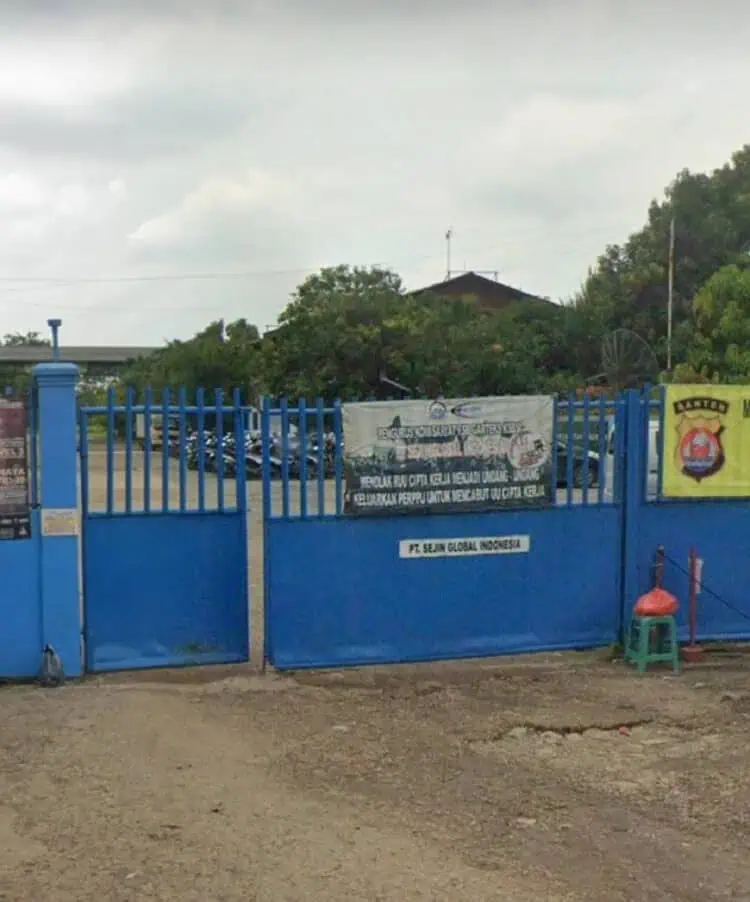 THR Dibayar Separuh, Buruh PT Seijin Global Indonesia Mengadu ke Disnaker