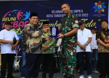 Pj Walikota Tangerang Ajak Para Alumni SMPN 8 Berkontribusi Bangun Daerah 