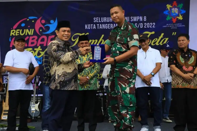 Pj Walikota Tangerang Ajak Para Alumni SMPN 8 Berkontribusi Bangun Daerah