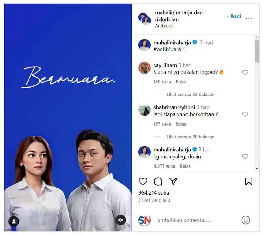 Rizky Febian dan Mahalini Bermuara, Dikabarkan Akan Menikah Bulan Depan di Bali Rizky Febian dan Mahalini Bermuara, Dikabarkan Akan Menikah Bulan Depan di Bali