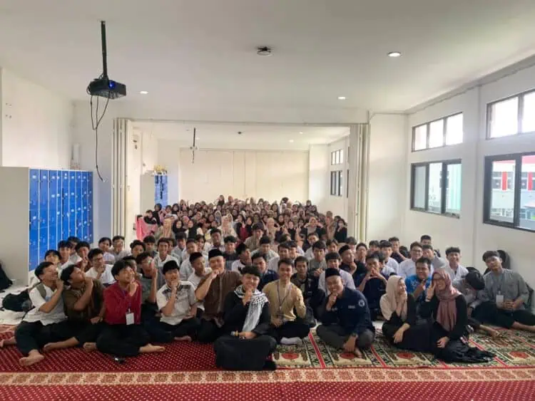 Ratusan Siswa dan Siswi SMK PGRI 1 Kota Tangerang Ikuti Sanlat Ramadan