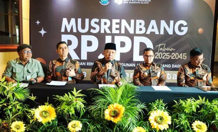 Pemkot Tangsel Susun Rencana Pembangunan Jangka Panjang