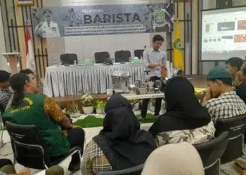 Disnaker Kota Tangerang Gelar Pelatihan Barista di Kecamatan Neglasari