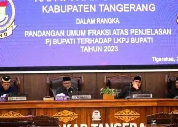 Fraksi DPRD Kabupaten Tangerang Tanggapi LKPJ Bupati Tahun 2023