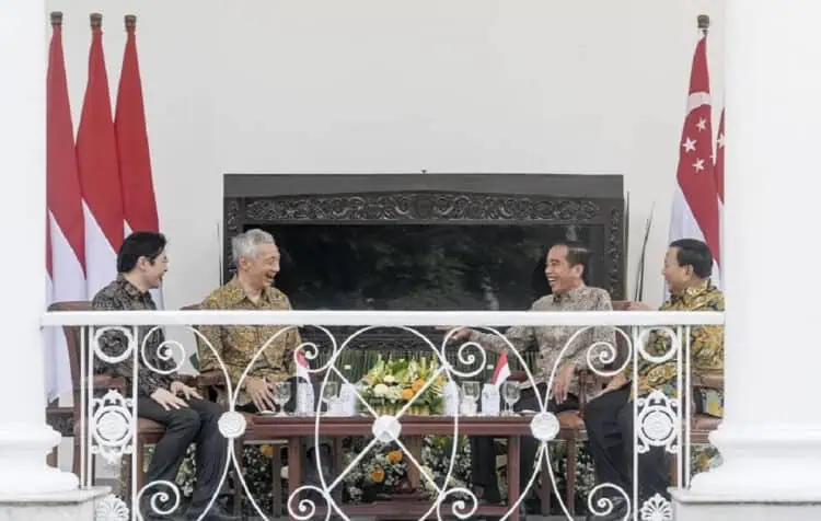 Jokowi-Lee Hsien Loong Perkenalkan Penerus