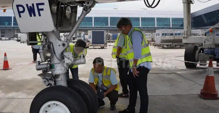 Pelita Air Lakukan Ramp Check Pesawat di Bandara Soekarno-Hatta