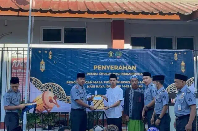 Dapat Remisi, 2 Napi di Lebak Langsung Bebas