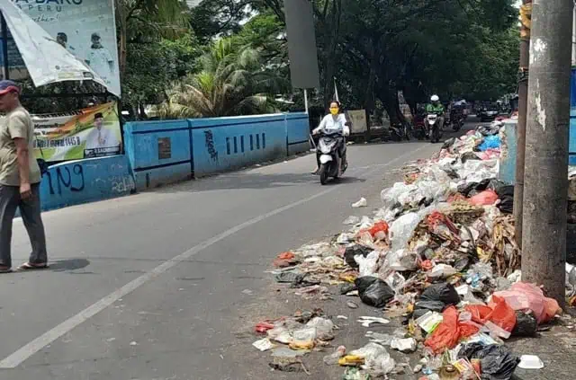 ILUSTRASI: TPS Pasar Rubuh di Jalan Ahmad Dahlan Cipondoh. ISTIMEWA