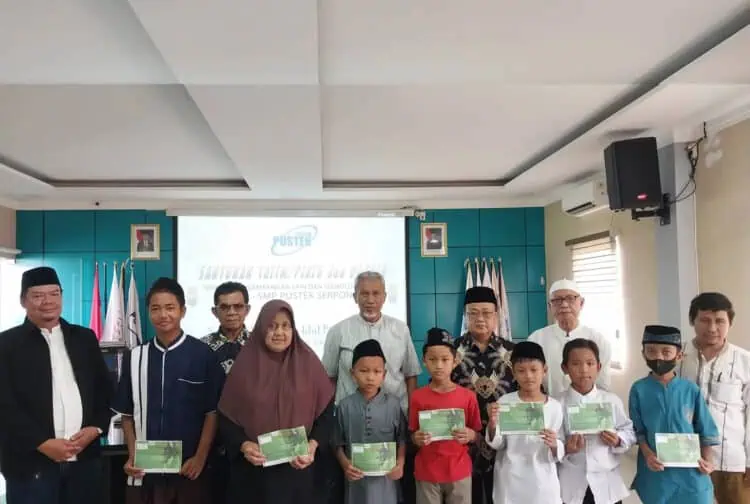 SMK Pustek Serpong Berikan Santunan Kepada Ratusan Yatim Piatu dan Dhuafa Pondok Jagung
