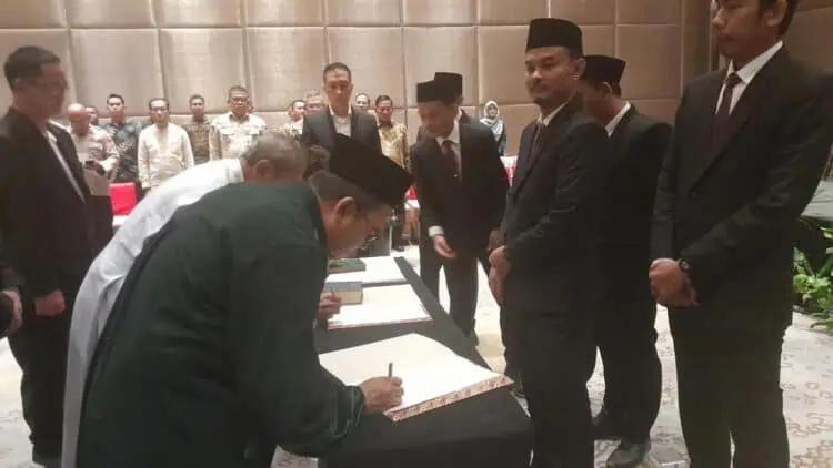 KPU Kota Tangerang Lantik 312 Anggota PPS Pilkada 2024