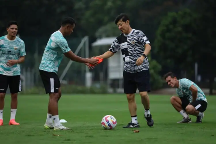 18 Pemain Ikuti Latihan Perdana Timnas Indonesia