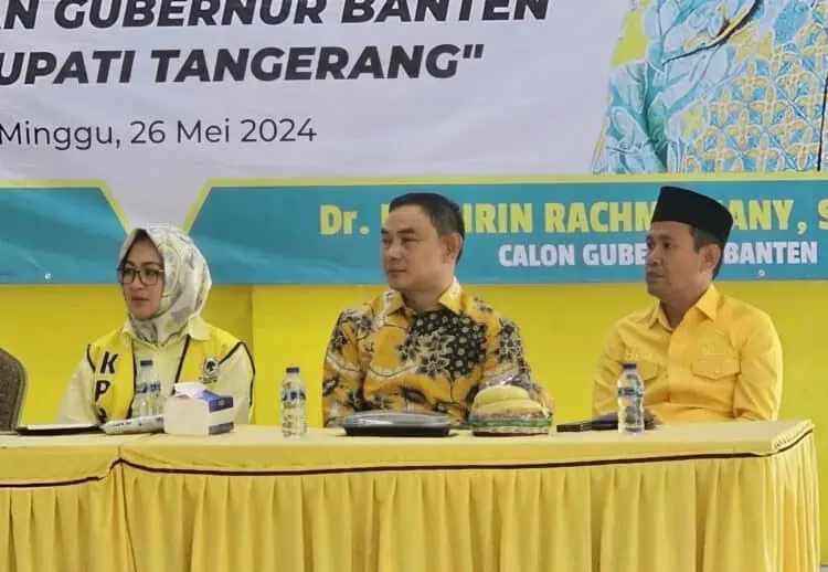 Soal Rekom Tiga Nama, Golkar Banten Tutup Mata