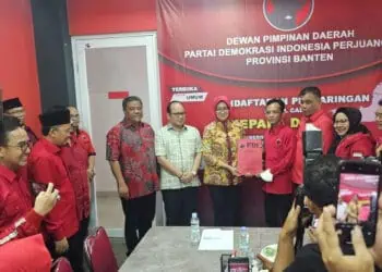 Airin Daftar Penjaringan Bakal Calon Gubernur Banten di PDI Perjuangan Banten
