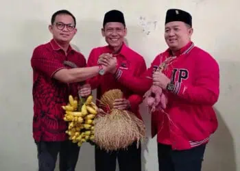 Kades Ranca Sumur Kembalikan Formulir Balonbup ke DPC PDIP Kabupaten Serang