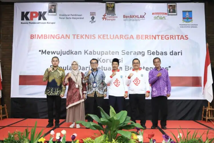 KPK Cegah Korupsi di Kalangan Keluarga Pejabat Pemkab Serang