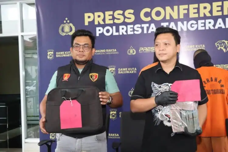 Pasutri di Sindang Jaya Kompak Gasak Uang Majikan Rp150 Juta