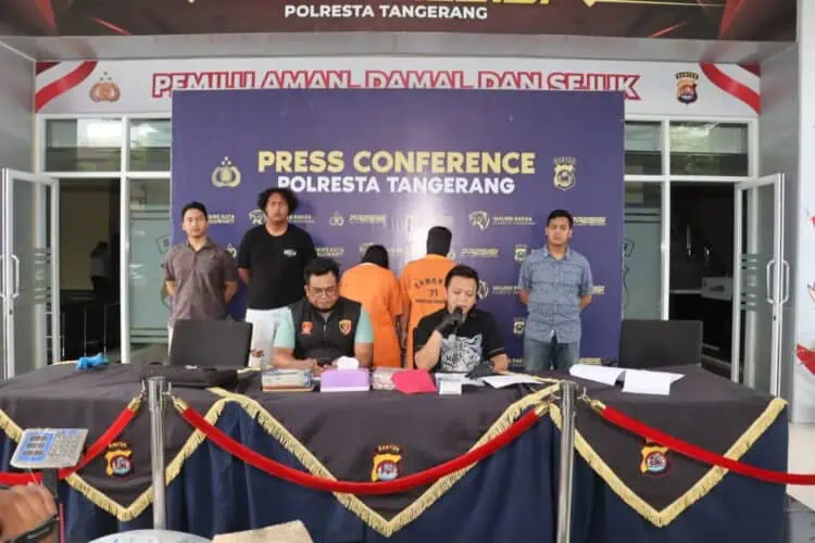 Penadah Sepeda Motor Curian Ditangkap Polresta Tangerang