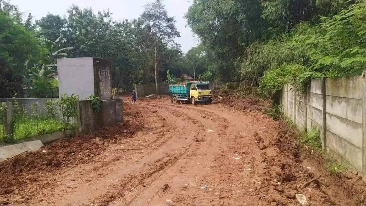 Camat Tigaraksa Tutup Galian Ilegal di Desa Pete