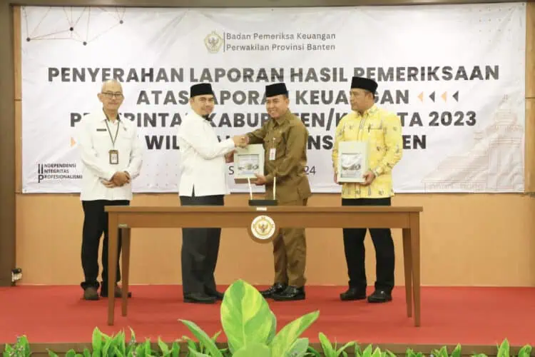 13 Kali Berturut-turut Pemkab Serang Raih Opini WTP atas LHP BPK RI 
