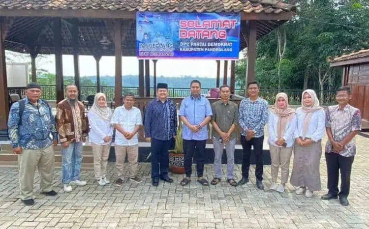 Disambangi Ketua dan Satgas Pilkada 2024 Partai Demokrat Pandeglang, Rifky Tegaskan Ini