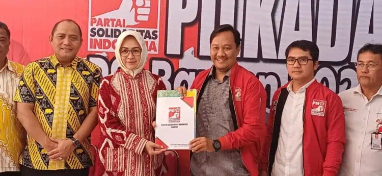 Serahkan Formulir, Berkas Airin di PSI Banten Dinyatakan Memenuhi Syarat