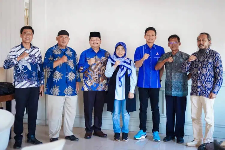 Iing - Dewi Sambut Hangat Kehadiran Ketua dan Tim Satgas Pilkada 2024 DPC Demokrat Pandeglang