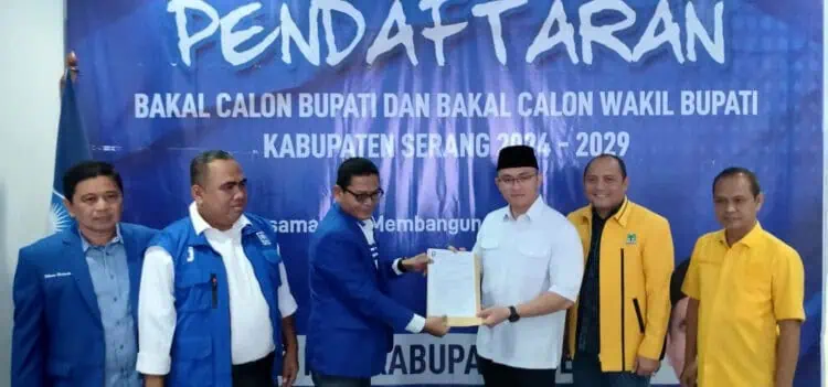 Andika Ingin Satu Gerbong Dengan Semua Parpol di Pilbup Serang