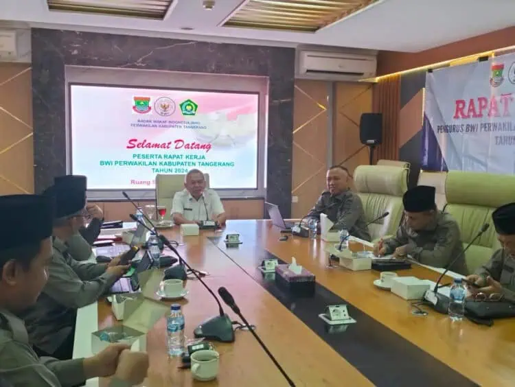 BWI Kabupaten Tangerang Gelar Raker I, Susun Program Kerja Tiga Tahun Kedepan