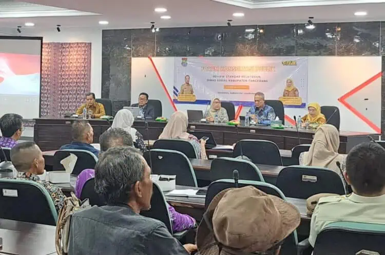 Gelar Forum Konsultasi Publik 2024, Dinas Sosial Kabupaten Tangerang Review Standar Pelayanan