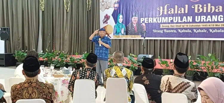 Gelar Halal Bihalal, PUB Siap Mengawal Kebijakan dan Program Pemprov Banten