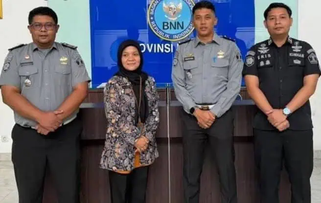 Komitmen Berantas Narkoba, Rutan Pandeglang Koordinasi Dengan BNNP Banten