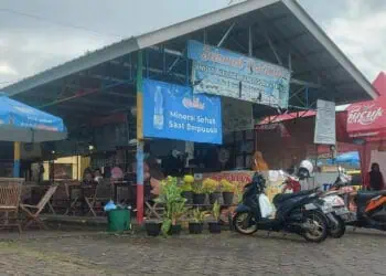 Lokasi Wisata Kuliner, di Jalan Raya Bank Banten, samping Kantor BKPSDM Kabupaten Pandeglang, Rabu (22/5/2024). (ISTIMEWA)
