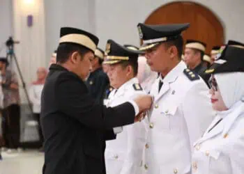 Ratusan ASN di lingkungan Pemkab Tangerang, dilantik. (ISTIMEWA)