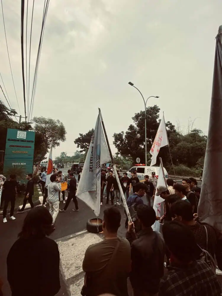 Mahasiswa Dorong Kejati Banten Tangkap Aktor Utama Kasus Situ Rancagede