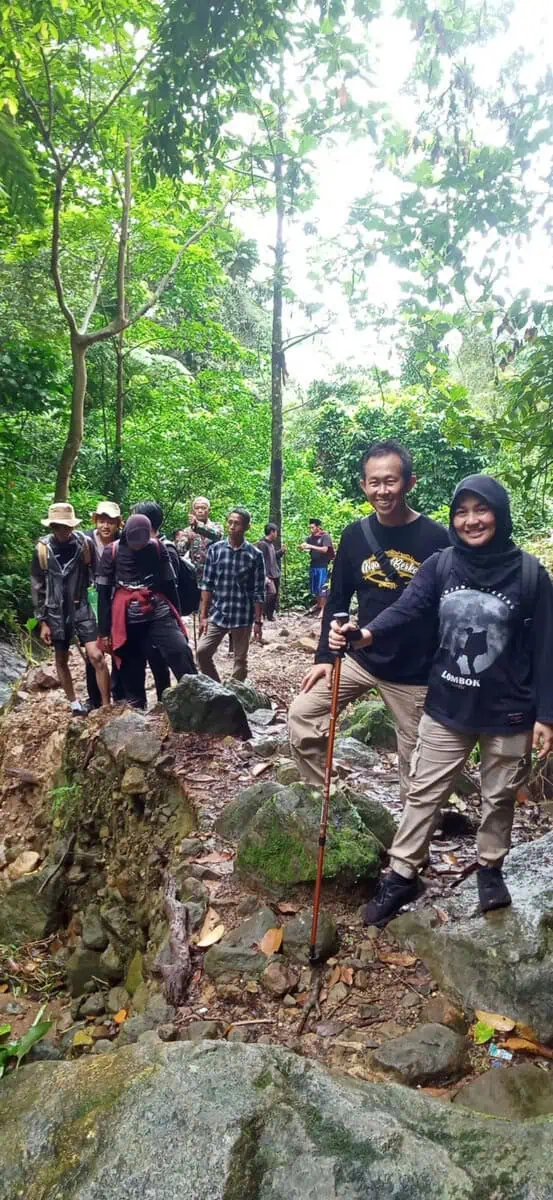Mahasiswa Biologi UIN SMHB Kuliah Lapang di Gunung Pulosari Pandeglang