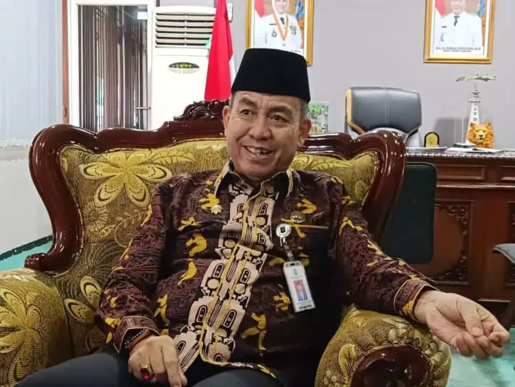Sekda Kabupaten Serang, Nanang Supriatna. (SIDIK/SATELITNEWS.COM)