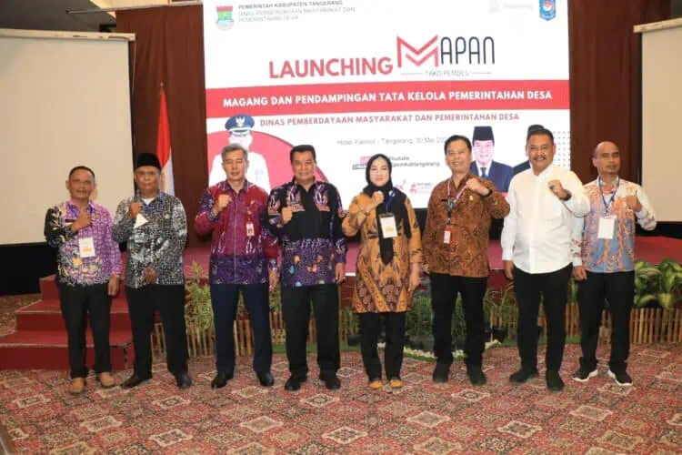 Tingkatkan Tata Kelola Desa, DPMPD Kabupaten Tangerang Luncurkan Program Inovatif "Mapan Tako Pemdes"