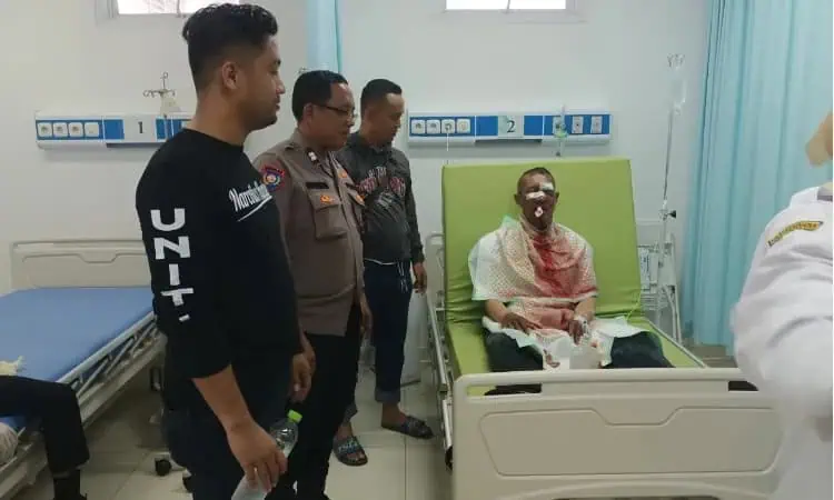 Gagal Jambret Seorang Nenek, Pria Ini Babak Belur Karena Tabrak Tempat Sampah Saat Kabur