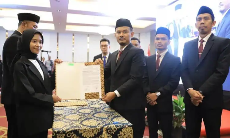 KPU Kota Tangerang Lantik 65 Anggota PPK Pilkada Serentak 2024