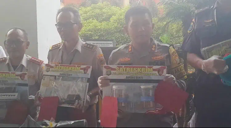 Polresta Bandara Soetta Gagalkan Penyelundupan 99 Ribu Benih Lobster