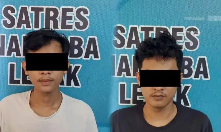 Dua Pengedar Narkoba di Lebak Dibekuk Polisi