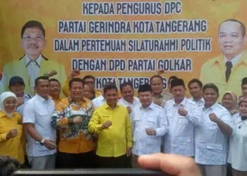 Hadapi Pilkada Kota Tangerang, Partai Golkar-Gerindra Ingin Lanjutkan Koalisi 02
