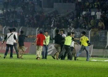 Kemenangan Persikota Dinodai Aksi Ricuh Usai Pertandingan