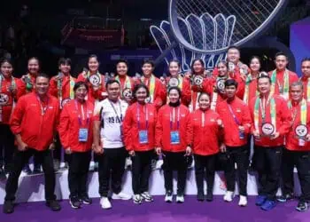 Harapan Kandas, Indonesia Runner Up  Piala Thomas-Uber