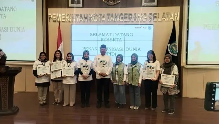 Pekan Imunisasi Dunia 2024, Dinkes Tangsel Targetkan 26 Ribu Bayi Diimunisasi